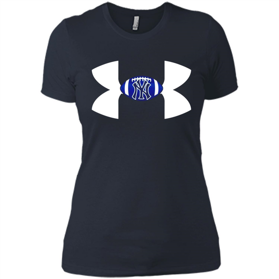 New York Yankees Under Armour Logo - Ladies' Boyfriend T-Shirt
