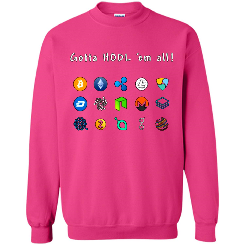 Ethereum Bitcoin Litecoin Gotta HODL em all Crypto PING PONG