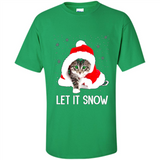 Let It Snow Cat Christmas sweater PINGPONG