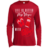 LIFE IS BETTER IN FLIP FLOPS WITH DR PEPPER