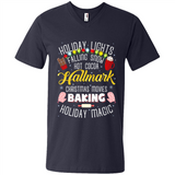 Holiday Lights Falling Snow Hot Cocoa Hallmark Christmas movie