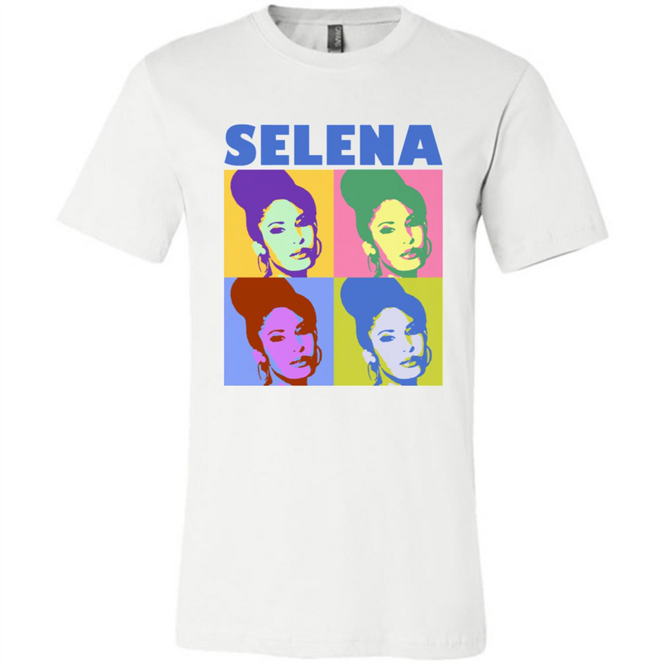 Selena Gomez Light Color - Canvas Unisex T-Shirt