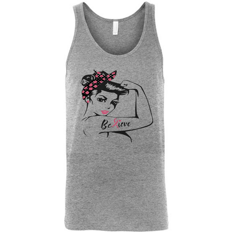 National Breast Cancer Day - Canvas Unisex Tank