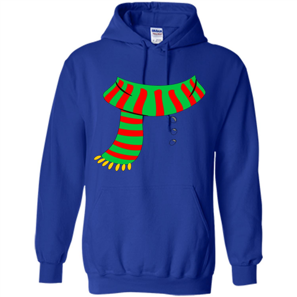 Snowman Scarf Costume T-shirt Christmas