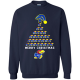 Perfect Kansas Jayhawks Christmas Tree PINGPONG