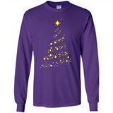 Modern Christmas Tree Light Led Merry Xmas Mug PINGPONG - Long Sleeve T-Shirt