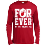 Miami Heat Forever For ever not just when we win - Canvas Long Sleeve T-Shirt