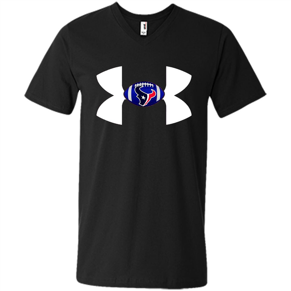 Houston Texans Under Armour Logo - Men's V-Neck