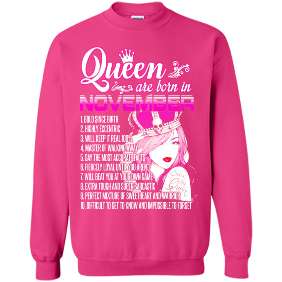 Queens Are Born In November Vintage Birthday
