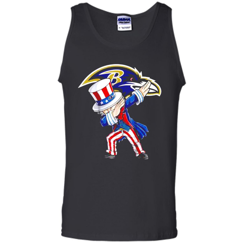 NFL BALTIMORE RAVENS UNCLE SAM DABBING INDEPENDENCE DAY