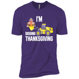 I'm Digging Thanksgiving Cute Turkey Tractor