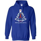 Christmas tree Nurse merry Christmas - Hoodie