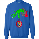 GRINCH HAND HOLDING GOLDEN KNIGHTS GLITTER CHRISTMAS PINGPONG