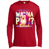 Wanna Play Tattletail - Canvas Long Sleeve T-Shirt