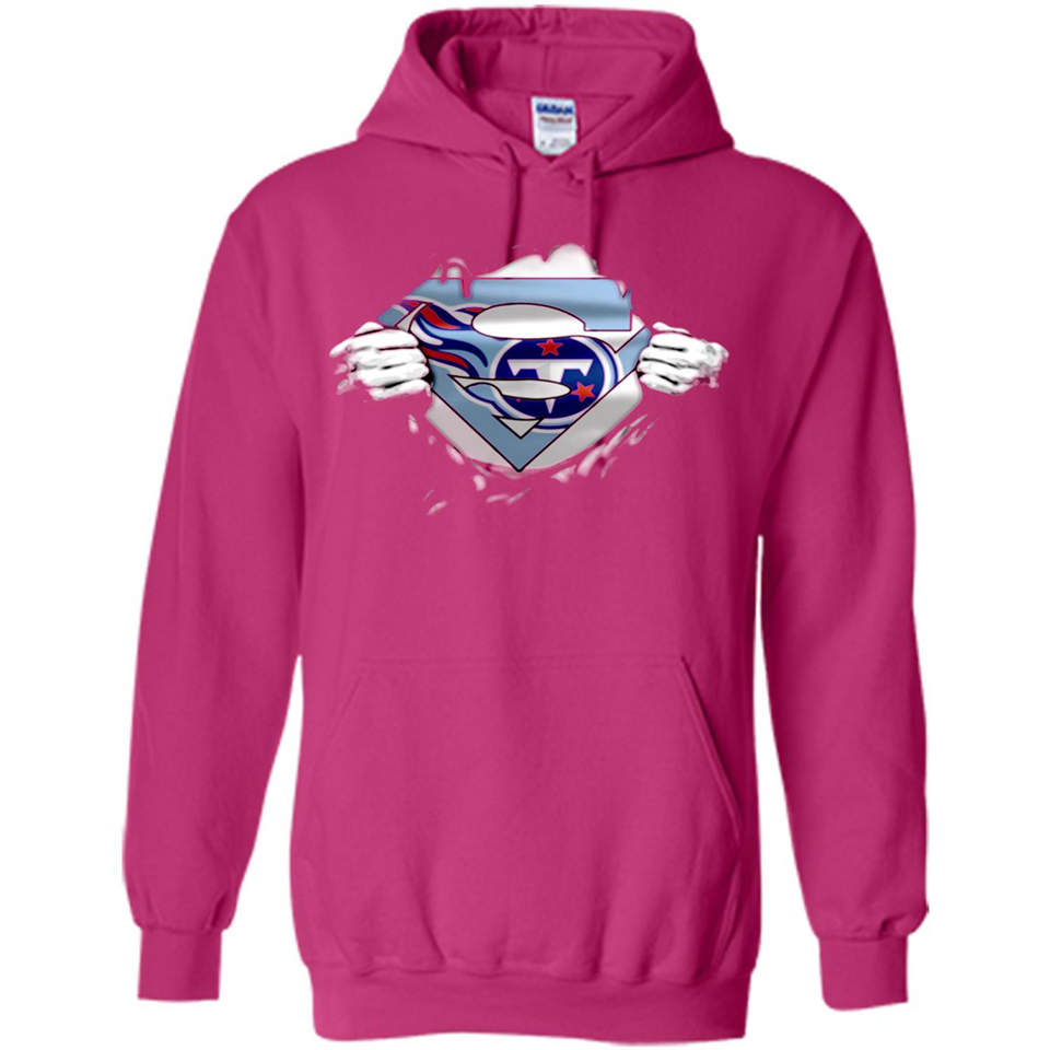 Tennessee Titans And Superman Fans - Hoodie