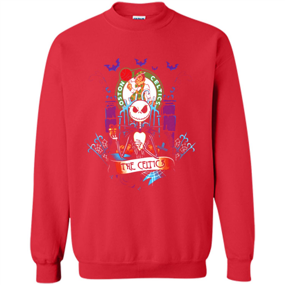 Boston Celtics Halloween The Nightmare Before Christmas - Sweatshirt