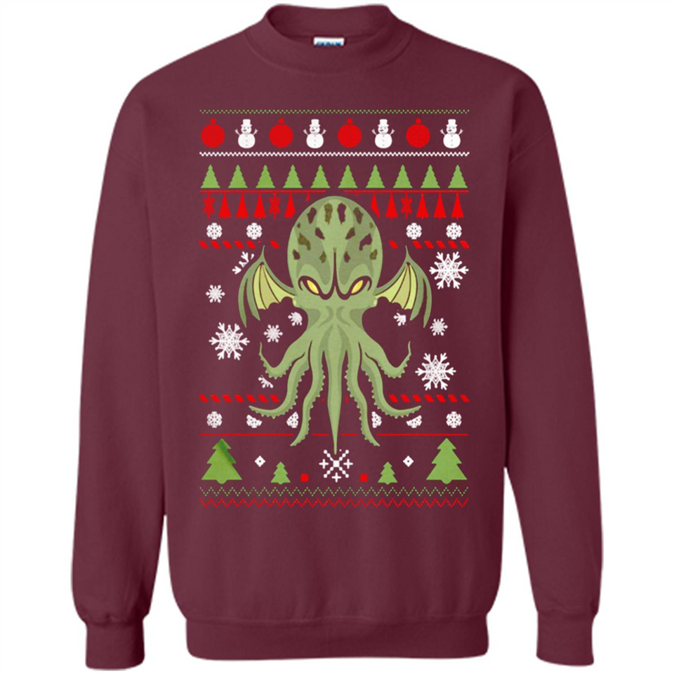Octopus Ugly Sweater Christmas - Sweatshirt