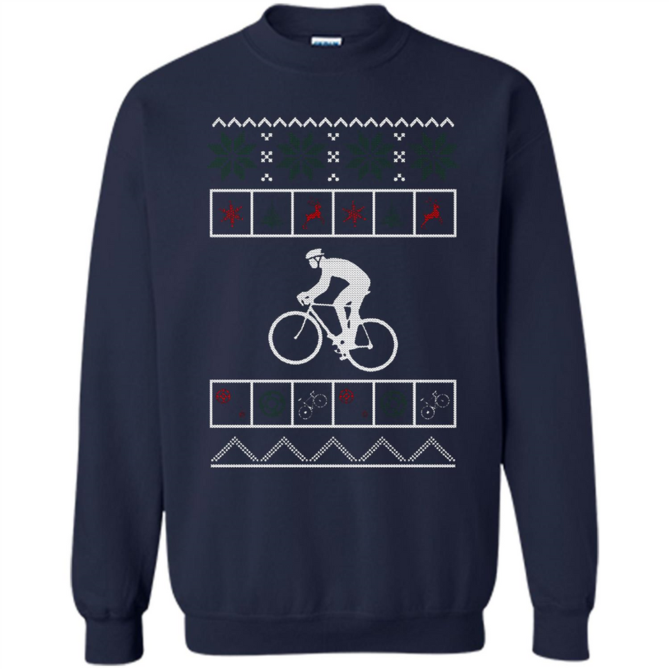 Christmas Ugly Sweater Cycling - Ugly Christmas Sweater - Sweatshirt