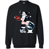Los Angeles Rams Toilet Santa Claus PINGPONG