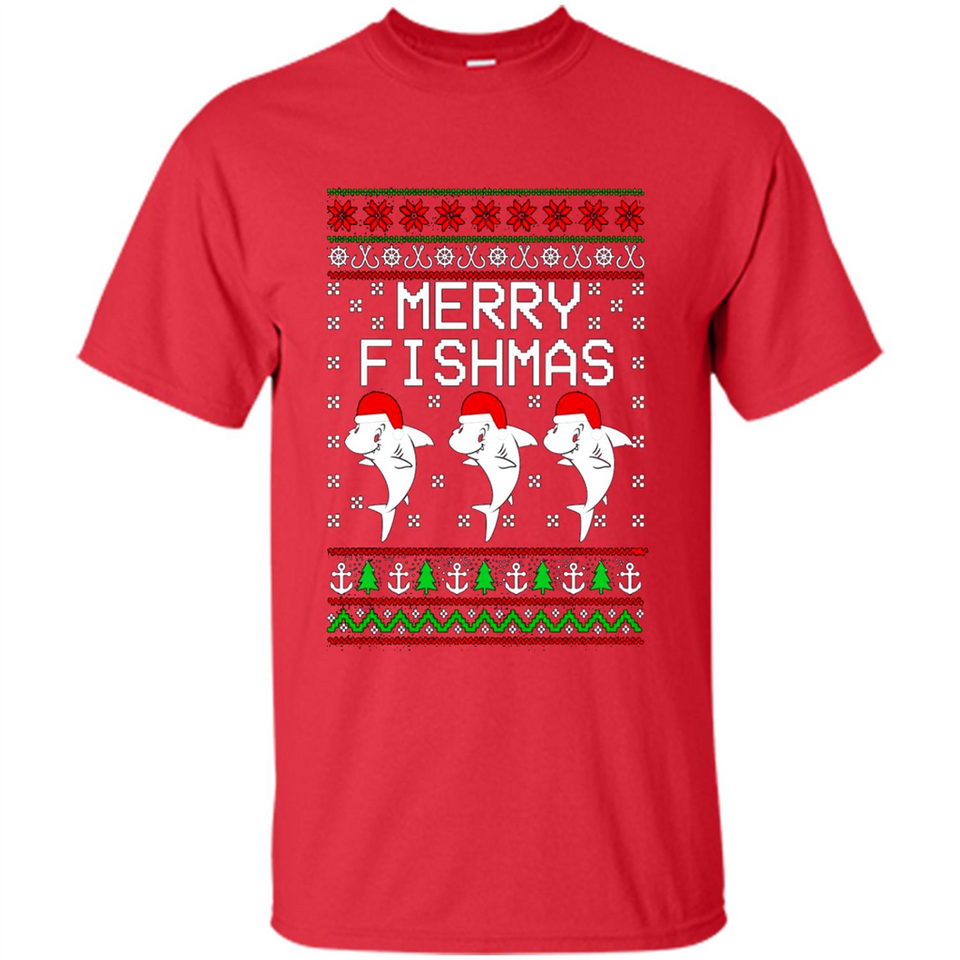 Merry Fishmas Christmas sweatshirt PINGPONG