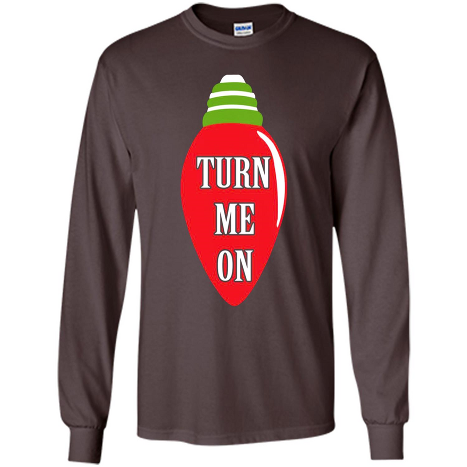 Turn Me On Christmas Tree Light Bulb Decoration