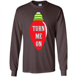 Turn Me On Christmas Tree Light Bulb Decoration