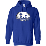 Snoopy The Peanuts Walking To The Moon