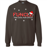 Mens Christmas Funcle The Cool Fun Uncle Definition Xmas - Sweatshirt