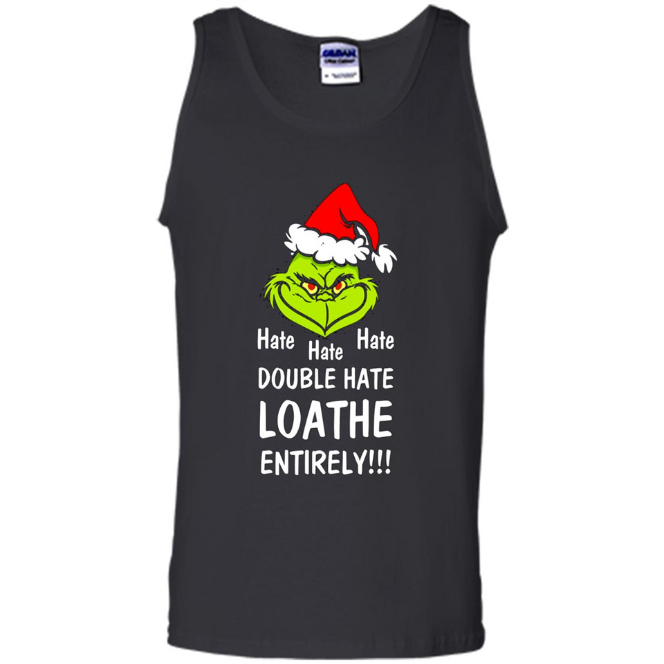 Mr Grinch hate hate hate double hate loathe entirely sweater PINGPONG