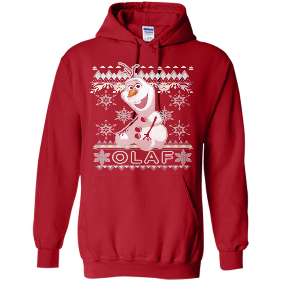 Olaf frozen ugly christmas sweater - Hoodie
