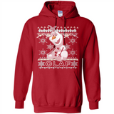 Olaf frozen ugly christmas sweater - Hoodie