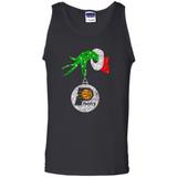Amazing tee Indiana Pacers Glitter Grinch Monogram Ornament Christmas Gift - Tank Top