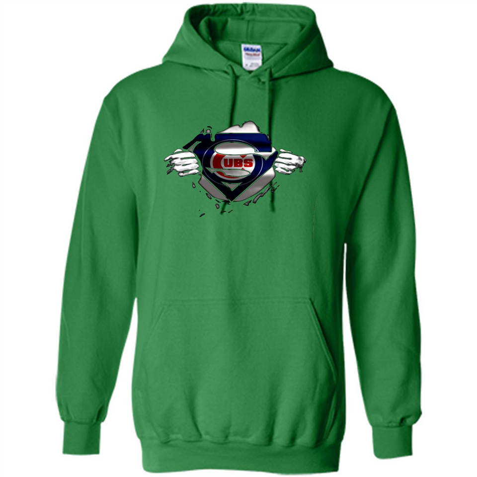 Chicago Cubs And Superman Fans - Hoodie
