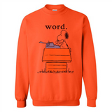Snoopy Word - Sweatshirt