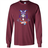 Charlotte Hornets Halloween The Nightmare Before Christmas - Long Sleeve T-Shirt