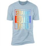 Retro Straight Outta 1985 33 Years Old - Premium Short Sleeve T-Shirt