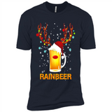 Rainbeer Funny Reindeer Beer Lover