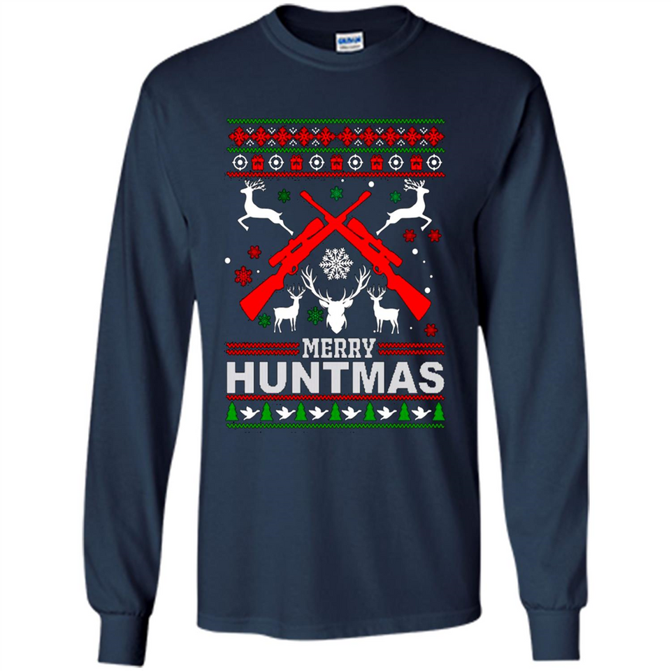 Merry Huntmas Christmas sweater PINGPONG