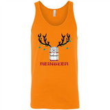 Budweiser Reinbeer Funny Beer Reindeer Christmas Sweatshirt - Canvas Unisex Tank