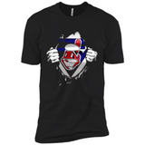Cleveland Indians And Superman Fans - Premium Short Sleeve T-Shirt