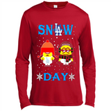 Snow Day Shirt For Los Angeles Dodgers Vs Minion Fans pingpong