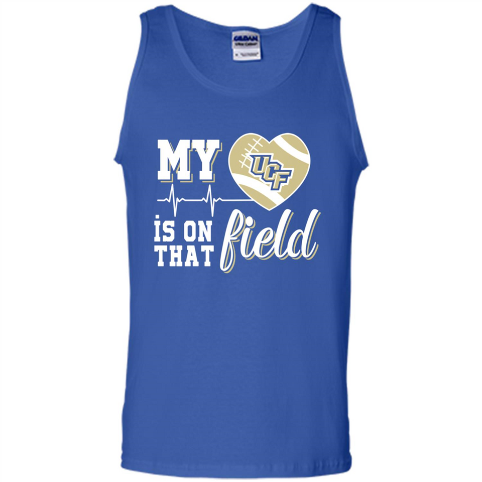 UCF Knights Football My Heart is on that Field - Tank Top