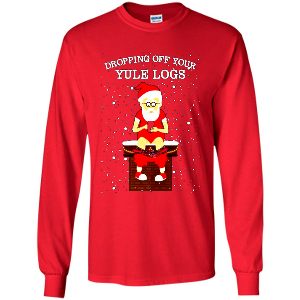 Santa Dropping Off Your Yule Logs