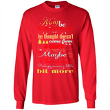 Maybe Christmas Doesn't Come From Store Christmas Means - Long Sleeve T-Shirt