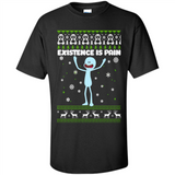 Mr Meeseeks Xistence Is Pain Ugly Christmas - Shirt