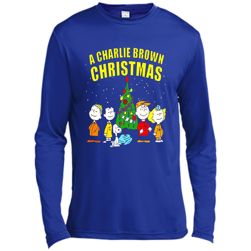 Peanuts Charlie Brown Christmas Special Sweatshirt - Canvas Long Sleeve T-Shirt
