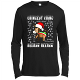 Amazing Dominick The Christmas Donkey-Italian Christmas Donkey - Canvas Long Sleeve T-Shirt