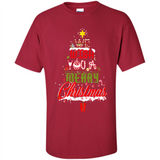 We Wish You A Merry Christmas Funny Pine Gift Sleeve - Shirt