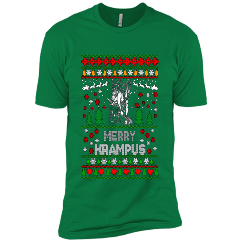 Merry Krampus Christmas sweatshirt PINGPONG