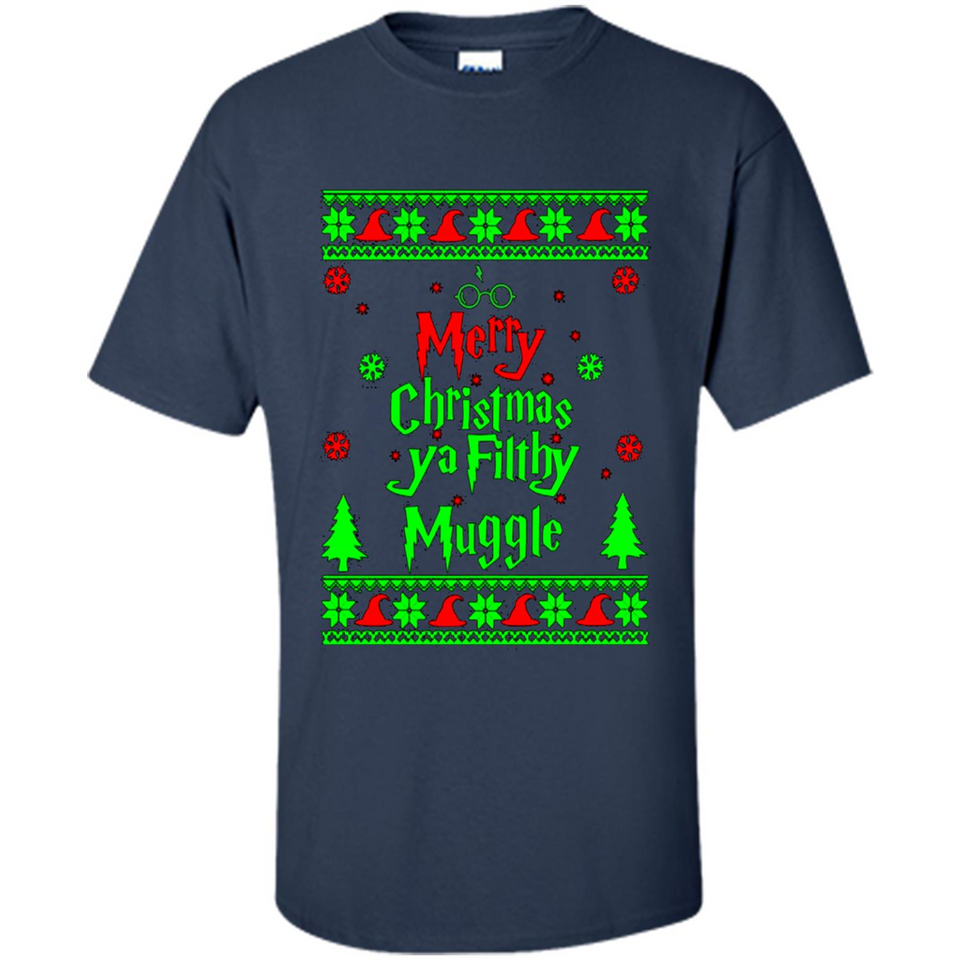 Merry Christmas ya filthy animal ugly sweater PINGPONG